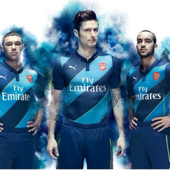 Arsenal 2014 2015 away third shirt youth XL #16 Ramsey - Picture 9 of 9